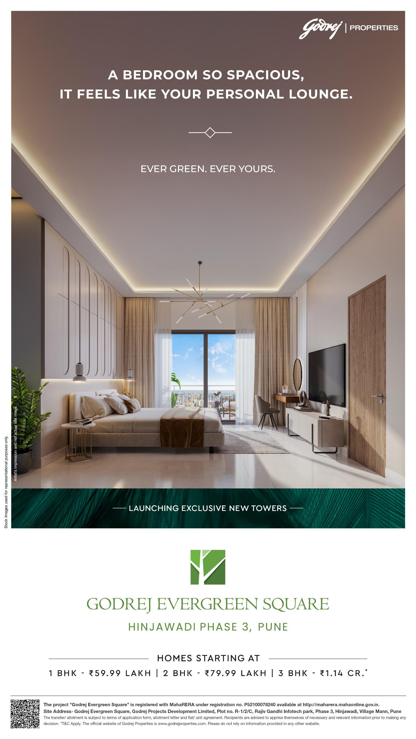 Discover Spacious Living at Godrej Evergreen Square, Hinjawadi Phase 3, Pune Update