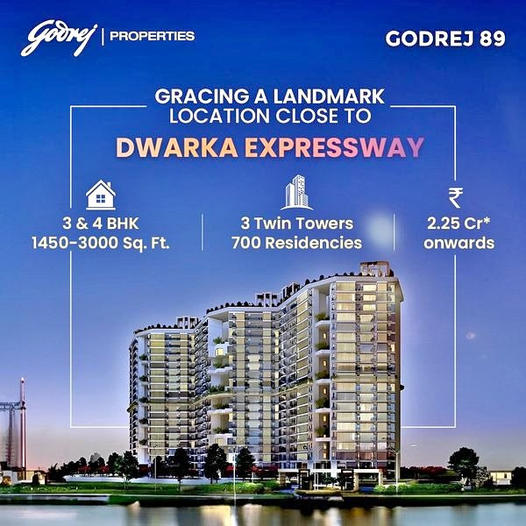 Godrej Properties Presents Godrej 89: Luxurious Living by Dwarka Expressway Update