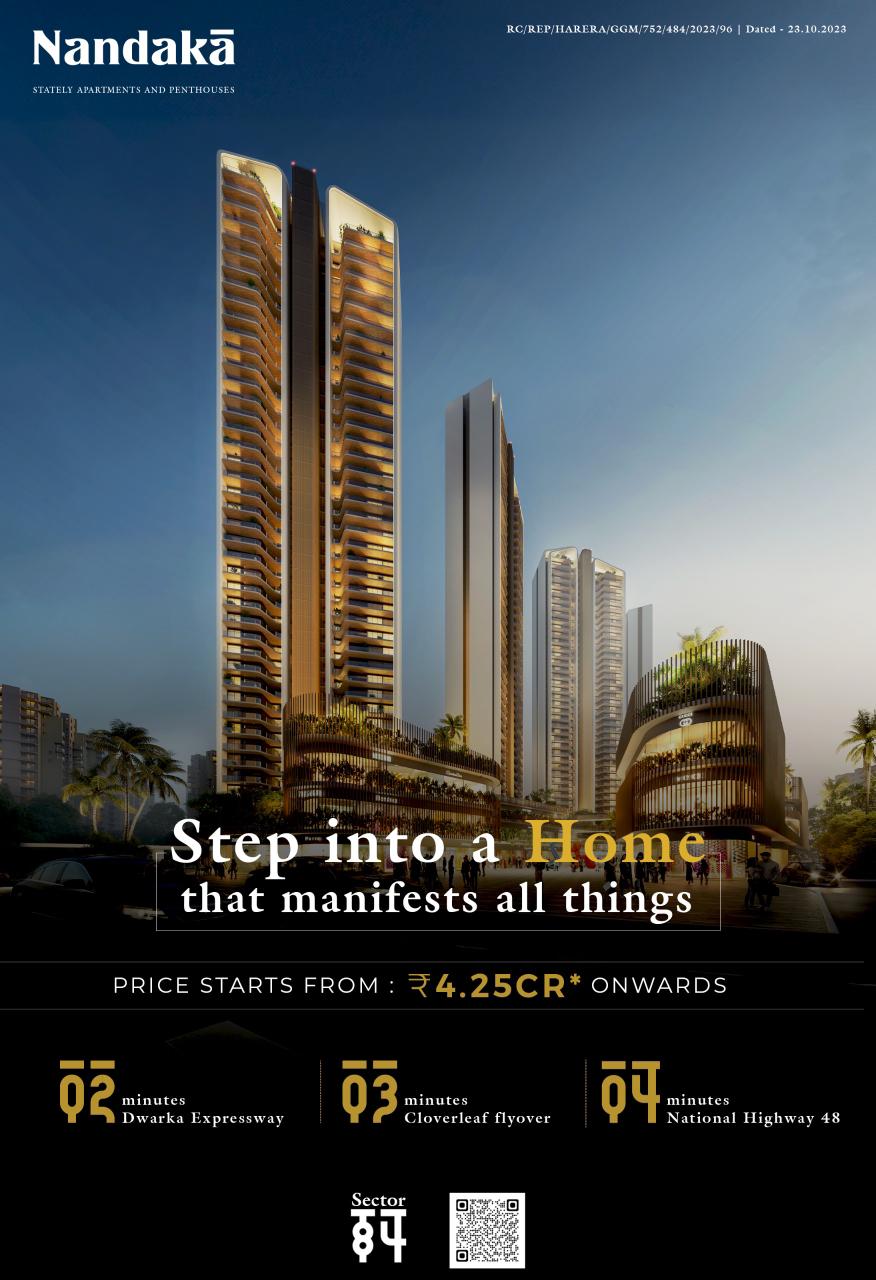 Nandaka: The Epitome of Grandeur in Sector 84, Elevating Luxury to New Heights Update