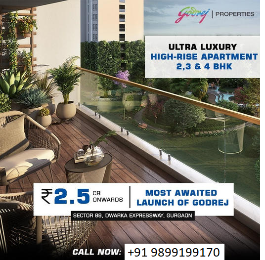 Godrej Properties Presents: Ultra-Luxury High-Rise Apartments in Sector 89, Dwarka Expressway, Gurgaon Update