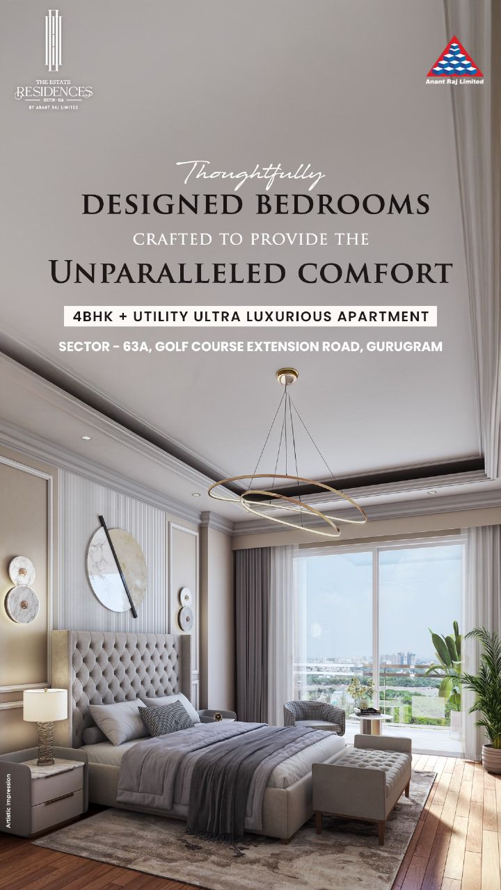 Discover Ultra Luxurious 4BHK Apartments by Anant Raj Limited at The Estate Residences, Gurugram Update