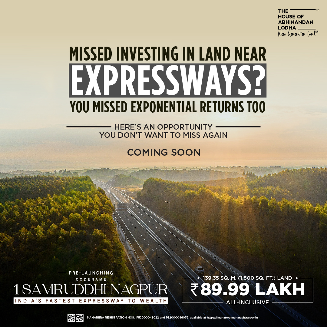 New Launch 1 Samruddhi Nagpur, Starting at 89.99 Lakh by The House of Abhinandan Lodha HOABL Update