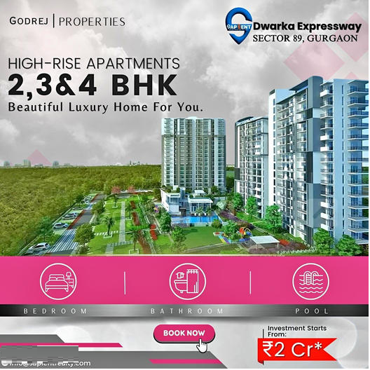 Godrej Properties Presents Elegant High-Rise Apartments in Sector 89, Gurgaon Update