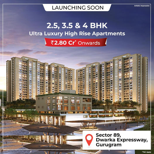 Soaring to New Heights: Ultra Luxury High Rise Apartments in Sector 89, Dwarka Expressway, Gurugram Update