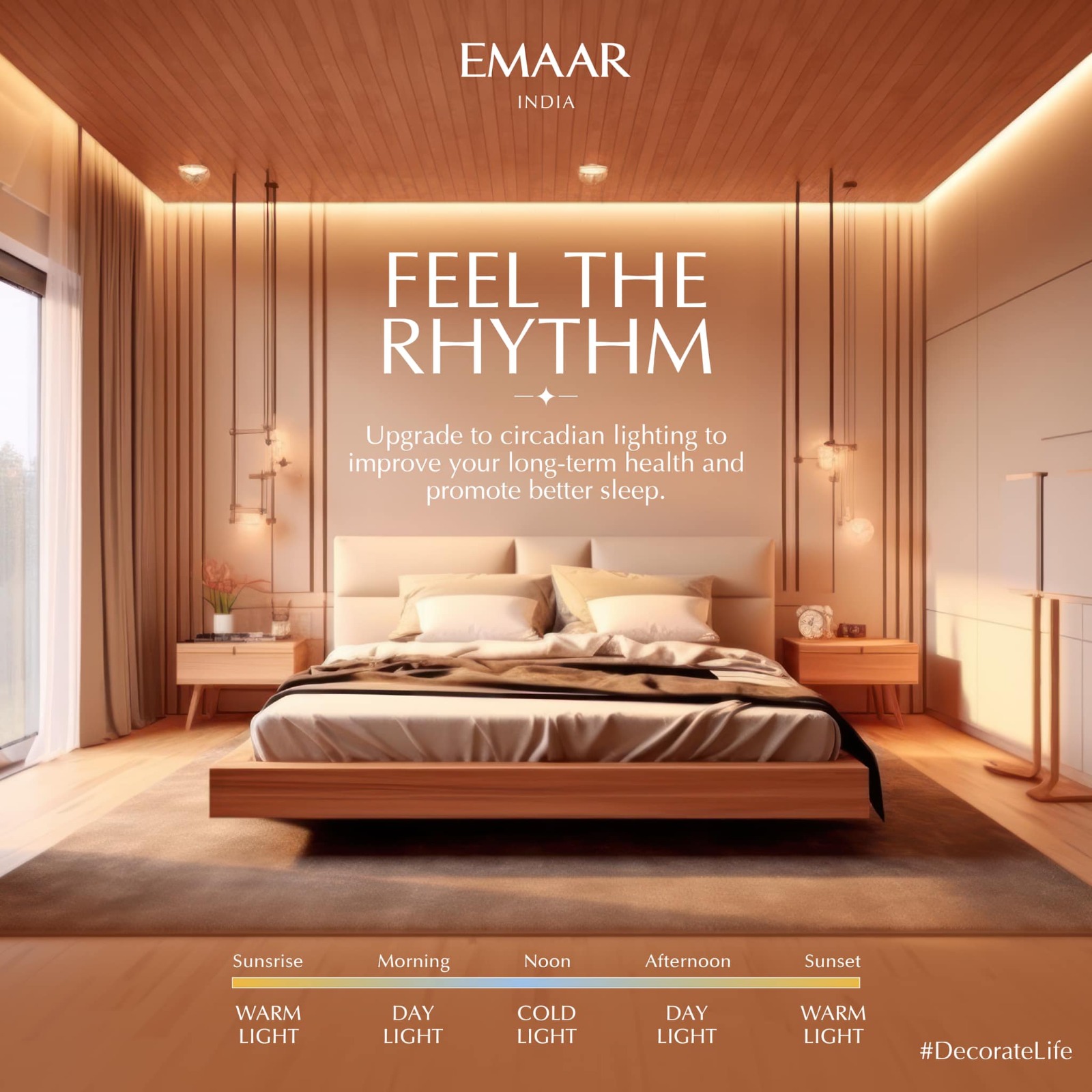 Emaar India Introduces Circadian Lighting: Harmonize Your Home with Health and Wellness Update