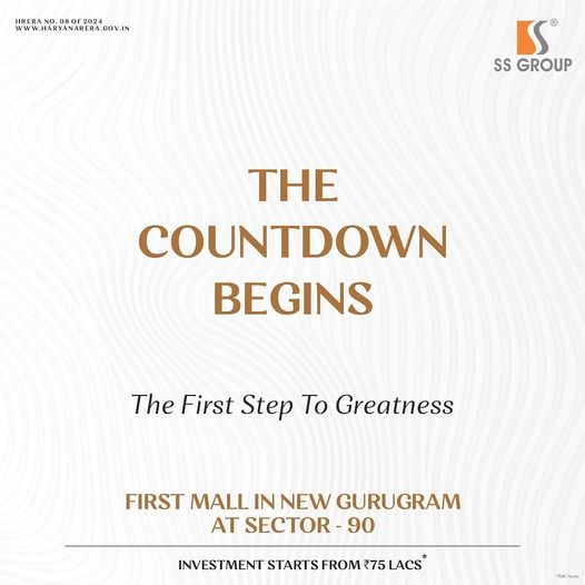 The Anticipated Launch of SS Group's Premier Mall in Sector-90, New Gurugram Update