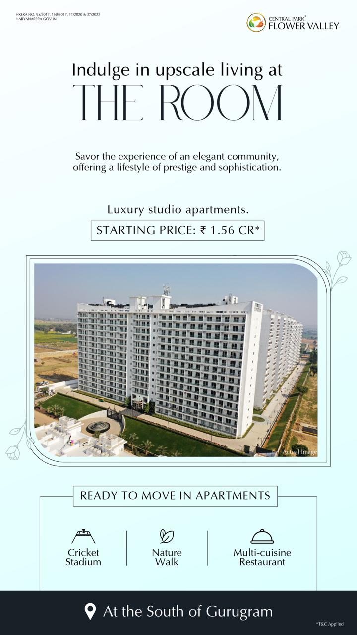 Central Park Flower Valley: The Room - Luxury Living Redefined in the Heart of South Gurugram Update