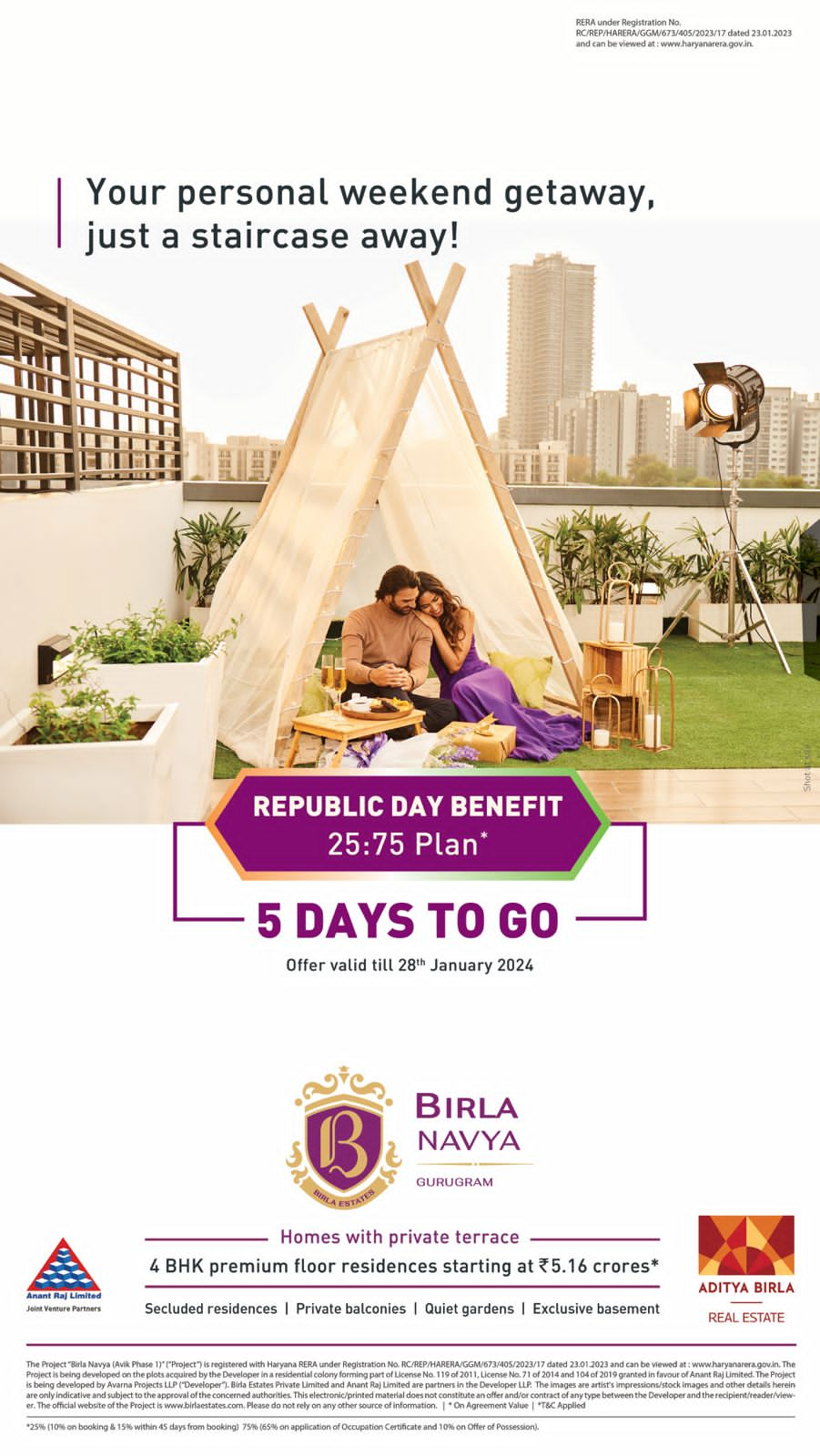 Birla Navya Gurugram: Your Gateway to a Private Weekend Oasis in the City Update