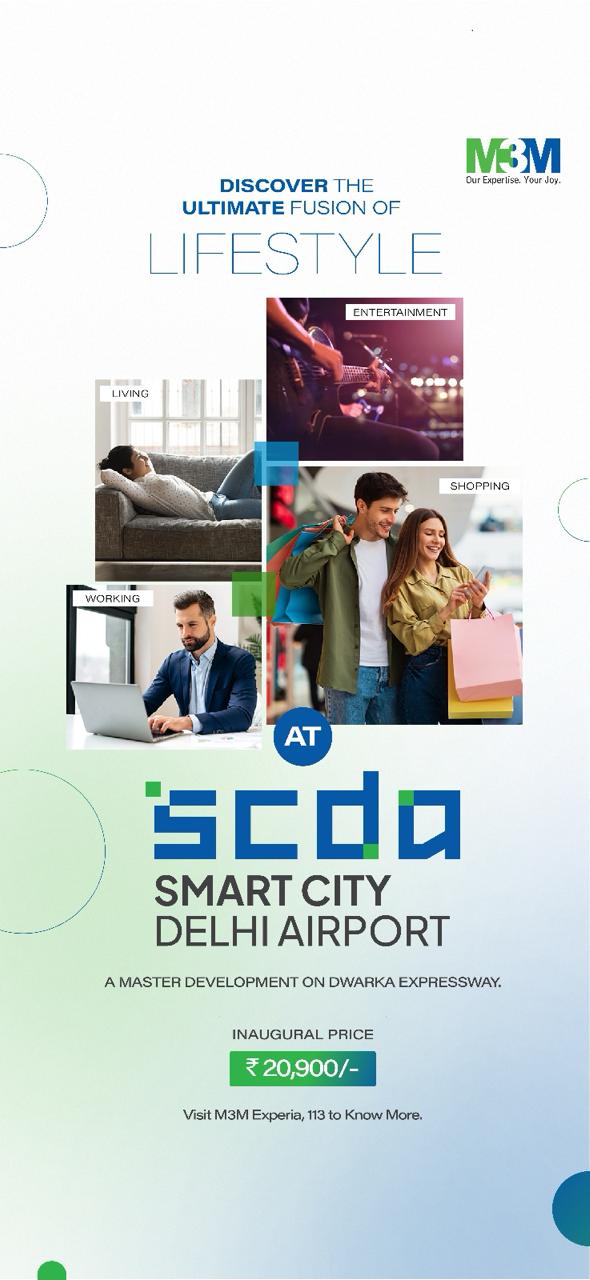 M3M SCDA Smart City Delhi Airport: The Apex of Modern Living on Dwarka Expressway Update