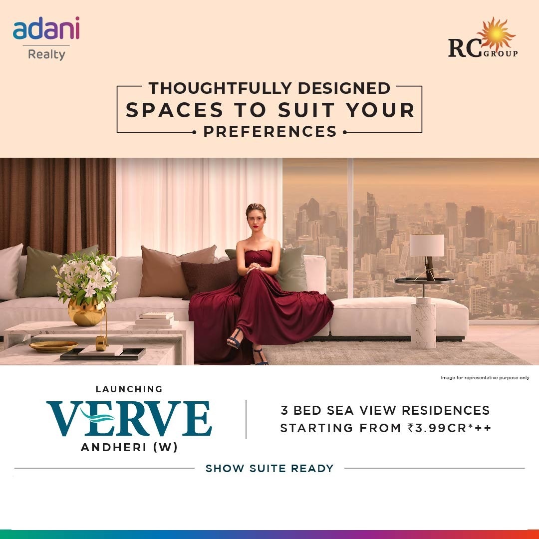 Adani Realty Unveils Verve - Luxury 3-Bed Sea View Residences in Andheri (W) Update