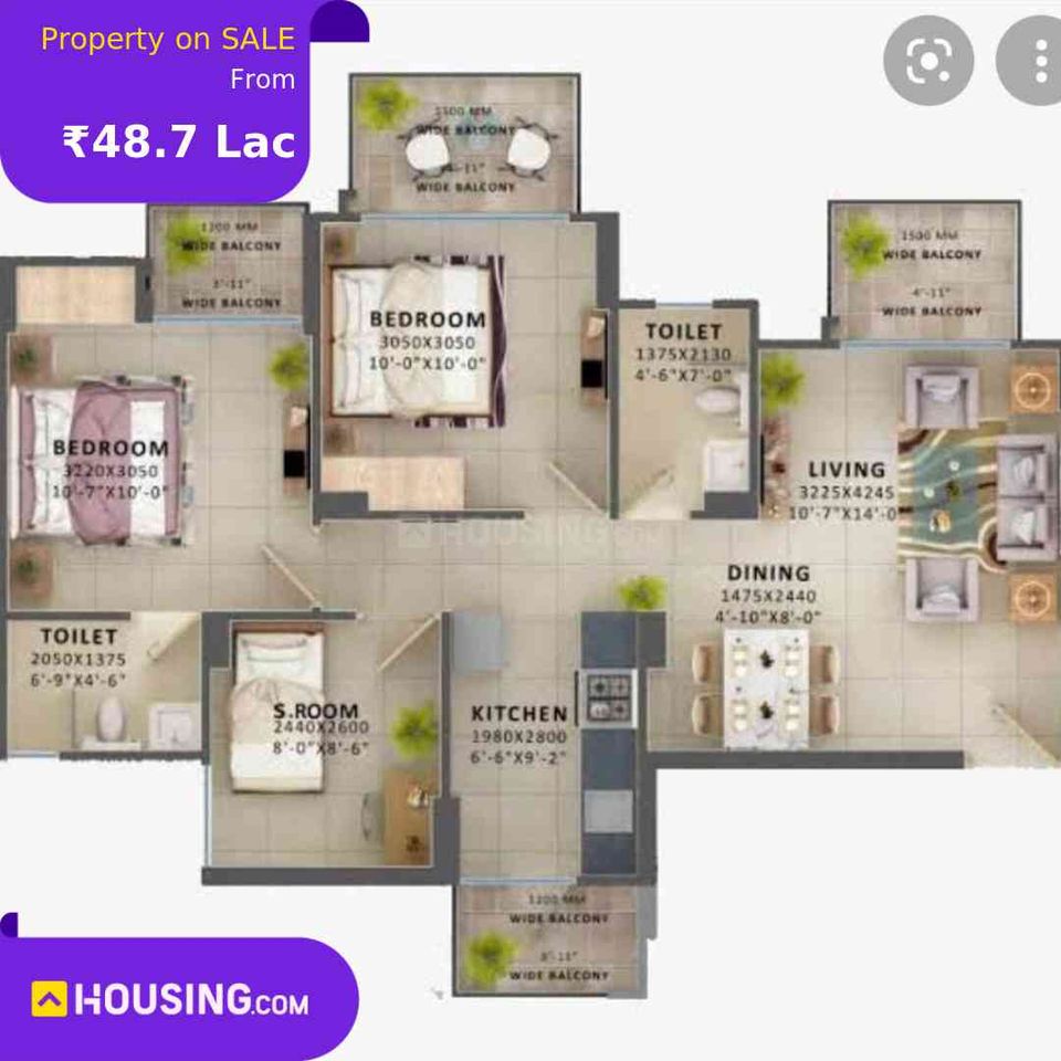 Housing.com's Affordable Dream Homes: Smartly Designed Spaces Starting from ?48.7 Lac Update