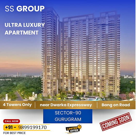 SS Group Announces Ultra Luxury Apartments in Sector-90 Gurugram - A New Benchmark in Opulence Update