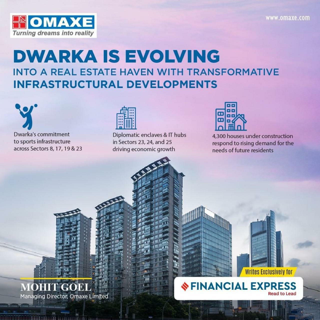 Omaxe Limited Pioneers the Transformation of Dwarka Into a Premier Real Estate Update