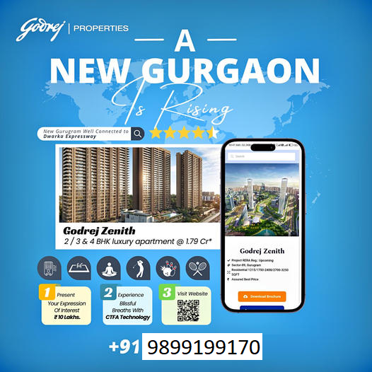 Godrej Properties Unveils Godrej Zenith: The Crown Jewel of New Gurgaon Update