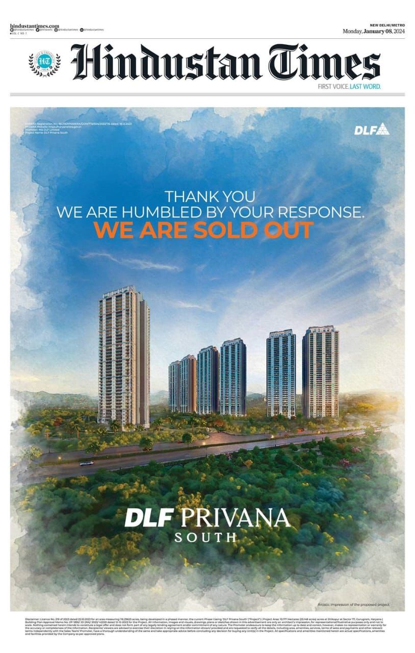 DLF Privana South in Gurugram Celebrates Full Occupancy: A Testament to Luxurious Living Update