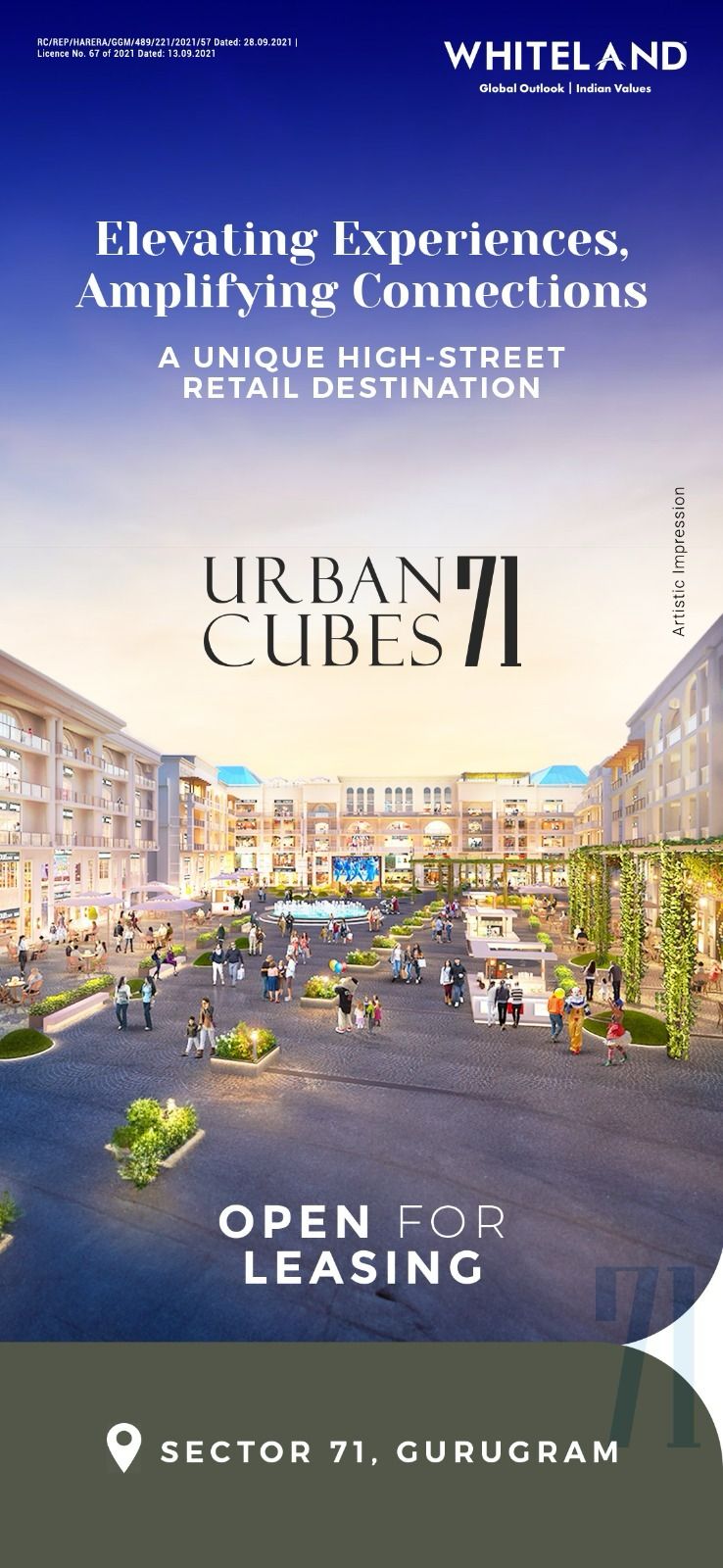 Urban Cubes 71: Redefining Retail Spaces in Sector 71, Gurugram Update