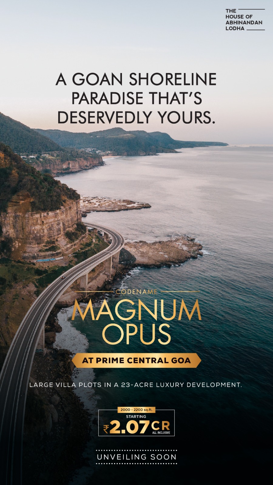 Experience Elegance at Magnum Opus: Abhinandan Lodha's Premier Villa Development in Central Goa Update