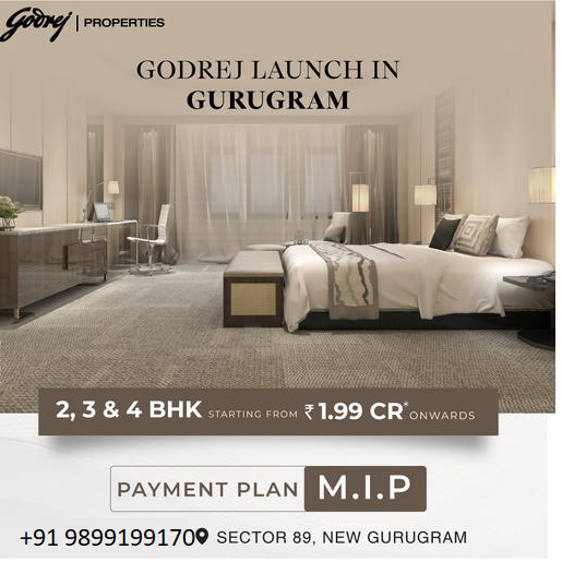 Godrej Properties Announces Majestic 2, 3 & 4 BHK Residences Starting at 1.99 CR in Sector 89, Gurugram Update