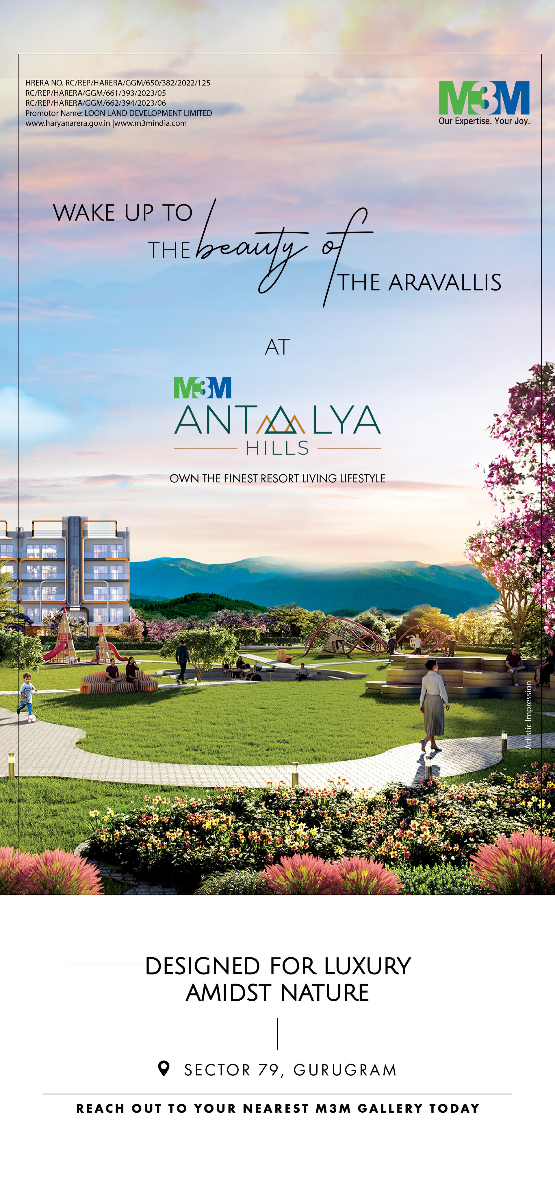 Discover Luxury Living in Sector 79, Gurugram with M3M Antalya Hills Update