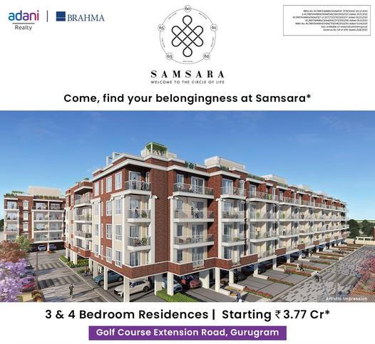 Adani Samsara: Luxury Living on Golf Course Extension Road, Gurugram Update