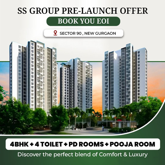 SS Group Announces Exclusive Pre-Launch Offer for Premium Residences in Sector 90, New Gurgaon Update