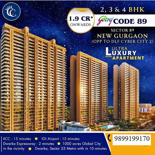 Core 89: The Epitome of Ultra Luxury Living in Sector 89, New Gurgaon Update