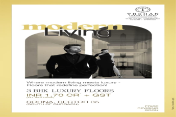  Trehan Luxury Floors in Sohna Sector 35: Modern Living from INR 1.70 Cr + GST